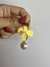 Conjunto Colar e Brinco Flor com Perola - Sanna Joias | Referência em Joias de Moeda antiga e Prata 925