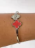 Bracelete Trevo - Sanna Joias | Referência em Joias de Moeda antiga e Prata 925