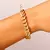 Pulseira Elo Grumet Cravejada Moeda Antiga - comprar online