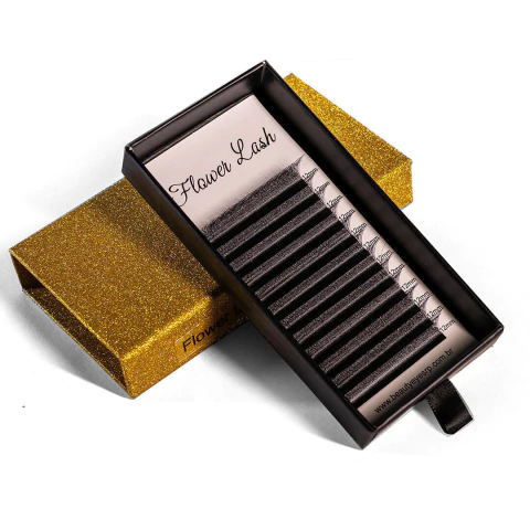 Cílios Flower Lash 5D Volume Americano 0.07mm Curvatura D - comprar online