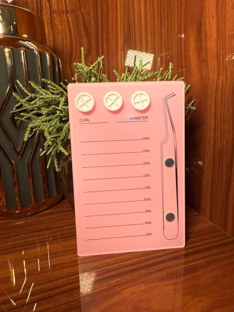 Placa de cilios com ímã