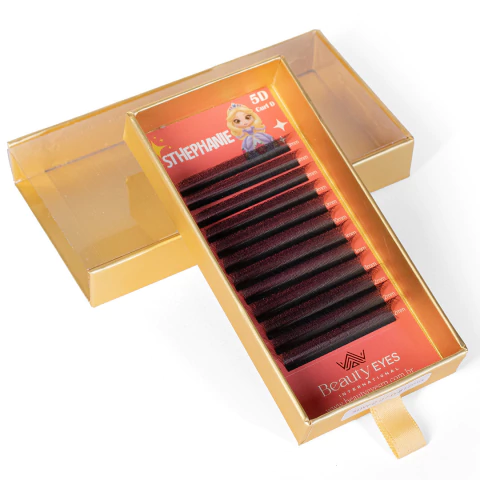 Cilios Volume 5D Curvatura D - Princesas - comprar online