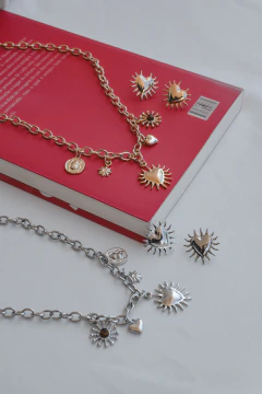 Conjunto Mix Pingentes Prata - comprar online