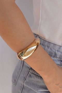 Pulseira Bracelete Bold Dourado - comprar online