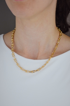 Choker Elo Tiffany Dourado