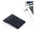 Mini Teclado Numérico Inalámbrico 18 Teclas Usb Mac Y Pc en internet