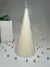 Vela Aromática Cone Listrado Natalino 240g