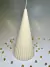 Vela Aromática Cone Listrado Natalino 240g