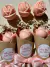 Vela Aromática Botão de Rosa em Buquê Especial Dia das Mães