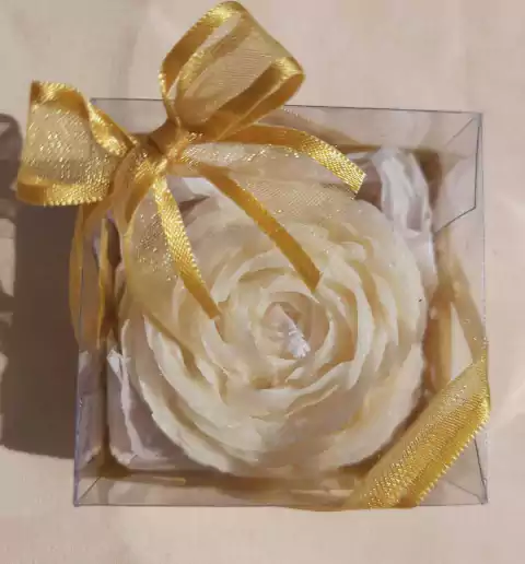 Vela Perfumada em Flor Pequena 30g