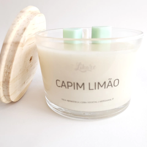 Vela Capim Limão 120g