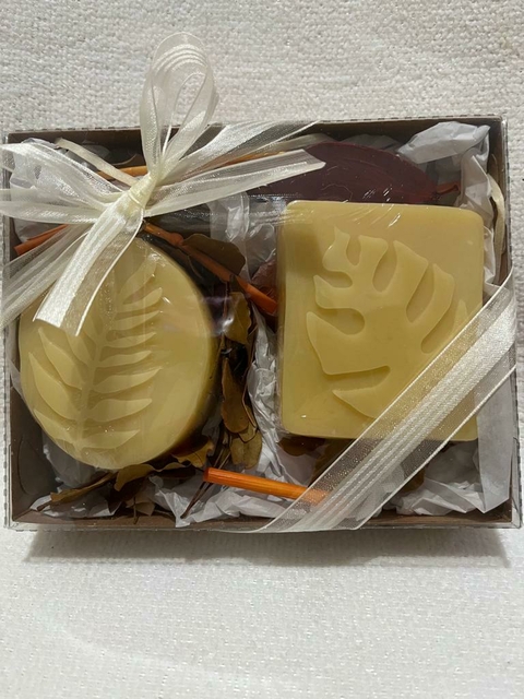 Kit 2 Sabonetes de Erva Doce e Semente Uva 180g