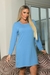 Camisola Básica Azul 10480