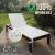 Colchoneta Blanca 180x70x4 cm Reposera Camastro Impermeable - tienda online