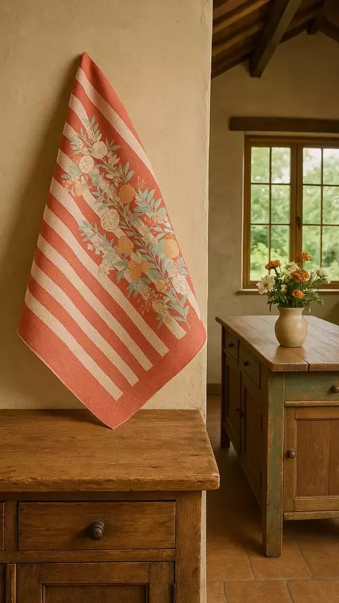 MANTELITO ITALIA ROJO - comprar online