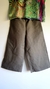 PANTALON ANCHO VERDE SECO