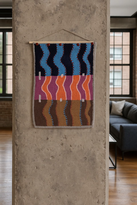 MINI TAPIZ ABSTRACTO