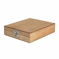 Imagen de Set caja madera Utensilios Vino Termometro Sacacorcho