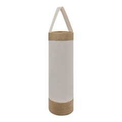 bolsa algodon porta botella vino con yute
