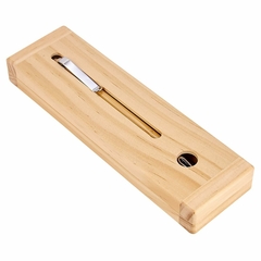 Boligrafo De Madera Con Estuche - comprar en línea