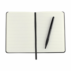 Set libreta curpiel boligrafo aluminio kali - Vantastiks