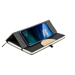 Libreta rayada curpiel bambu Paul - comprar en línea