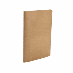 Libreta rayada lisa puntos kraft Fari