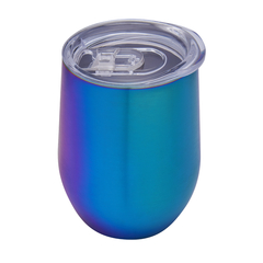 Vaso Termico Tornasol Doble Pared Con Tapa Vacio 350ml en internet