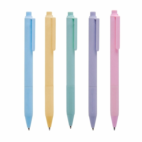 10 piezas boligrafo plastico tono pastel yazi tinta negra