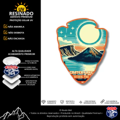 Adesivo Resinado Parques Nacionais (USA) - Crater Lake