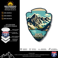 Adesivo Resinado Parques Nacionais (USA) - North Cascades