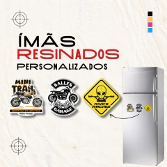 Ímã Resinado Personalizado - comprar online