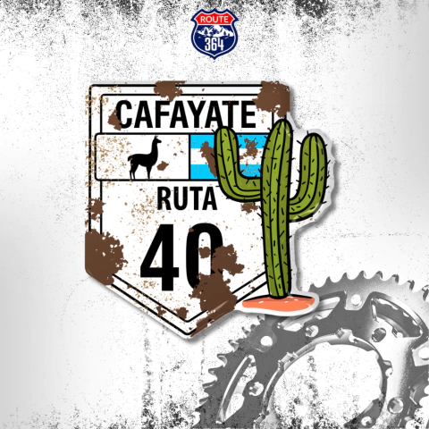 Adesivo Resinado Argentina - Ruta 40 (Cafayate) na internet