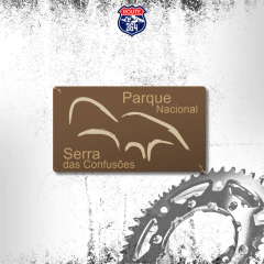 Adesivo Resinado Brasil - Parque Nacional Serra das Confusões - comprar online
