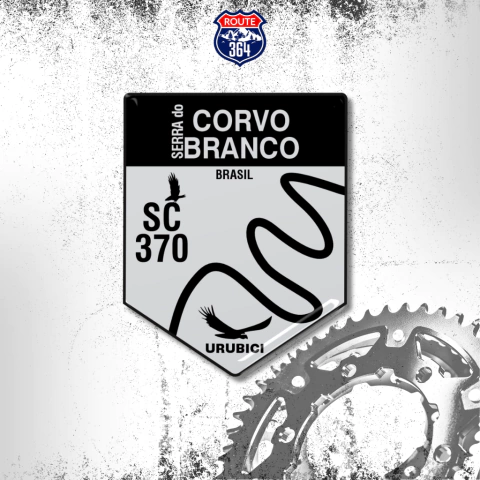 Adesivo Resinado Brasil - Serra do Corvo Branco SC-370 (Urubici) na internet