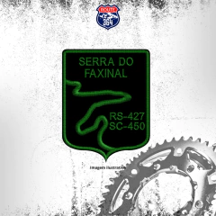 Patch Bordado Brasil - Serra do Faxinal