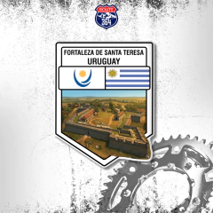 Adesivo Resinado Uruguay - Fortaleza de Santa Teresa