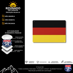 Ímã Resinado Bandeira - Alemanha