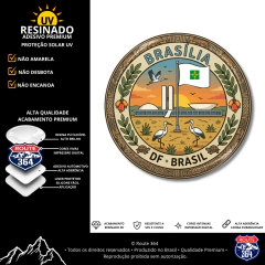 Adesivo Resinado Brasil - Brasília (Distrito Federal)
