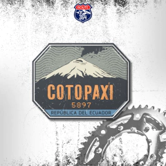 Ímã Resinado Ecuador - Cotopaxi 5897m - comprar online