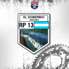 Ímã Resinado Argentina - El Soberbio (RP13) - comprar online