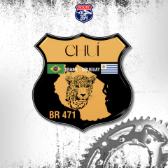 Adesivo Resinado Brasil - Chuí