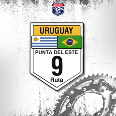 Adesivo Resinado Uruguay - Punta del Leste (Ruta 9) - comprar online