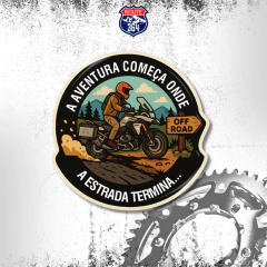Adesivo Resinado - Aventura OFF-ROAD - comprar online