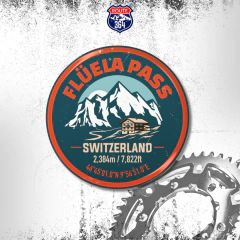 Adesivo Resinado Suiça - Fluela Pass