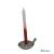 Vela Palito Bicolor Branca e Vermelha 32 Unidades 18cm 15,8 - (Por Kilo) 100% Parafina - comprar online