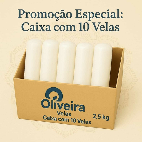 Vela De 7 dias ( votiva ) 100% Parafina Pura com 250gr celofane liso- 10 Unidades brancas/coloridas - comprar online
