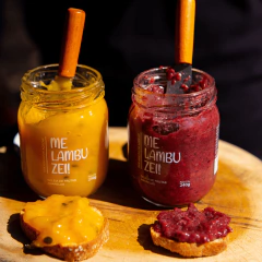 Dupla Geleia de Frutas 100% Naturais Zero Açúcar