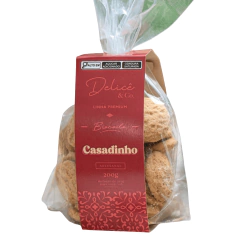 Biscoito Casadinho Pacote - 200g