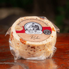 Queijo Rubi com Tomate Seco e Pimenta Suave 450g - Tipo Parmesão